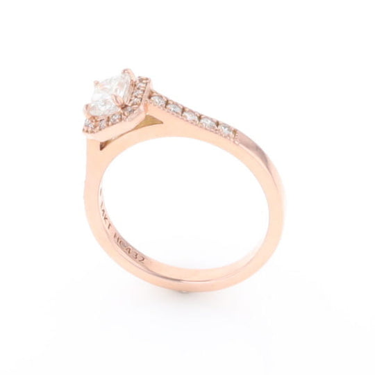 Princess Cut Diamond Halo Ring