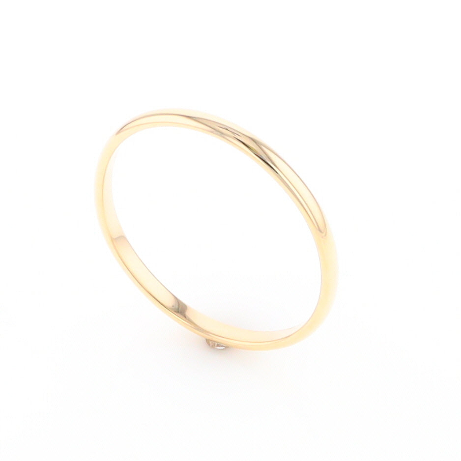 Thin Gold Wedding Band