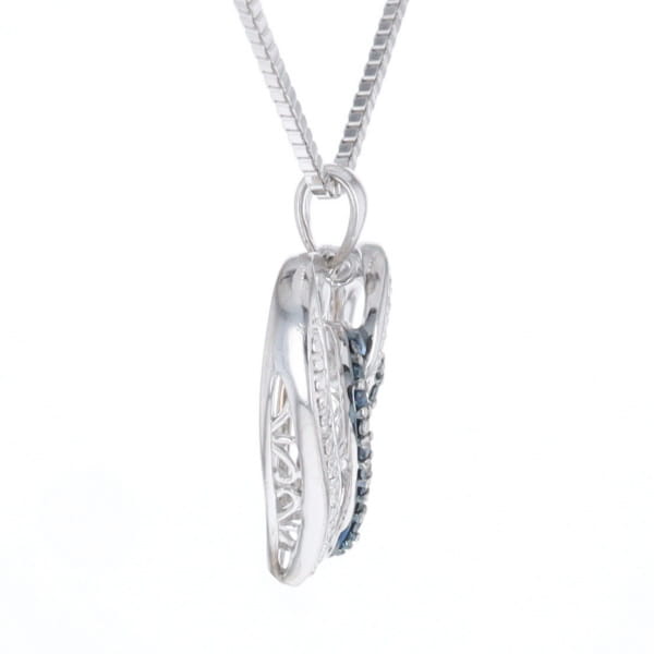 Double Open Heart Pendant