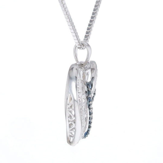 Double Open Heart Pendant