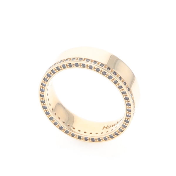 Men's Blue Sapphire Wedding Band Contemporary Design