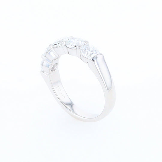 5 Diamond Wedding Band