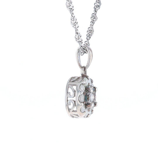 Diamond Cluster Pendant