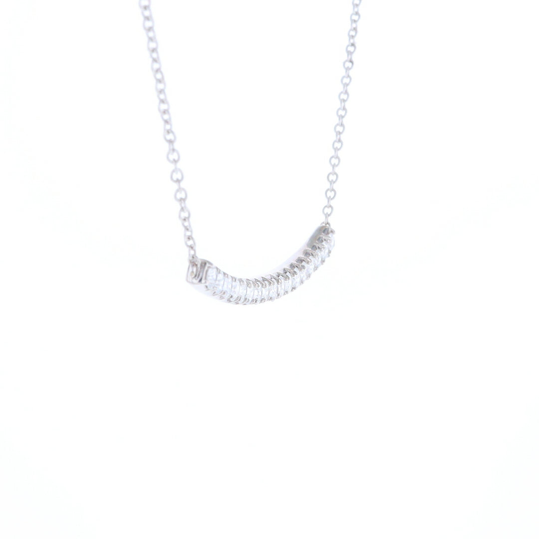 Diamond Bar Necklace