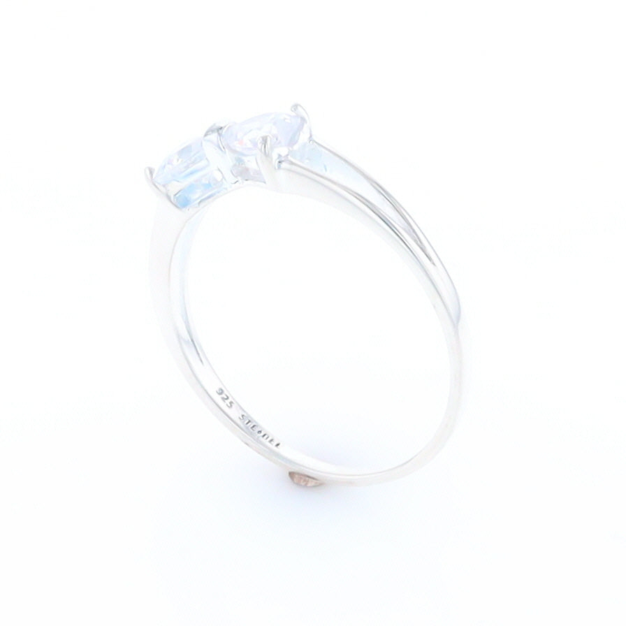 Cubic Zirconia Bow Tie Ring