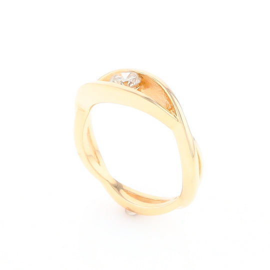 Entwined Bands of Love Ring
