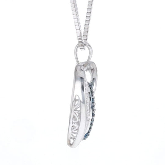 Double Open Heart Pendant