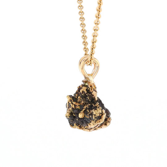 Natural Gold Nugget Pendant