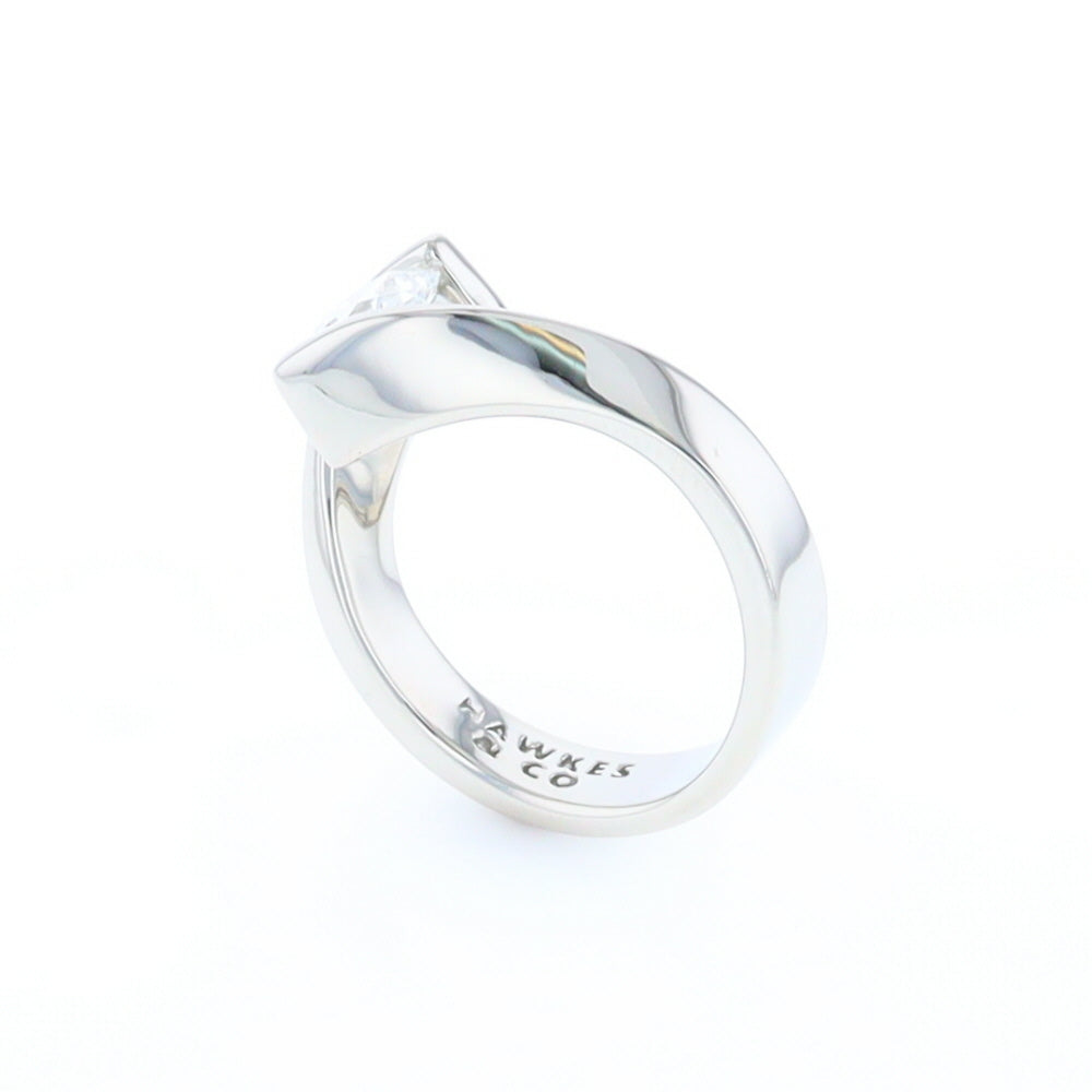 K.I.S.S. Bypass Diamond Engagement Ring