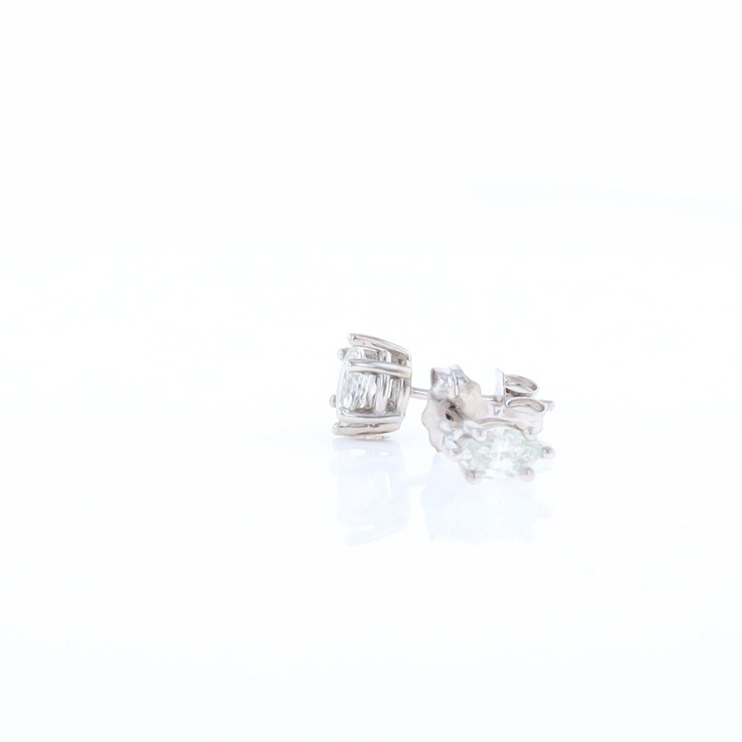 0.51ct Marquise Diamond Studs