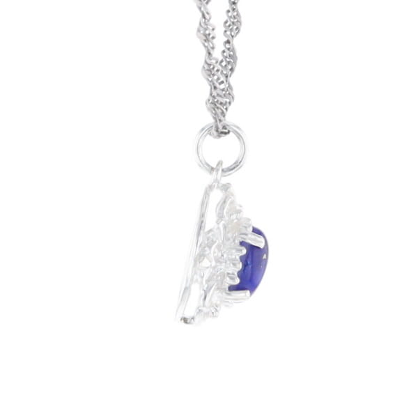 Silver Lapis Lazuli Pendant