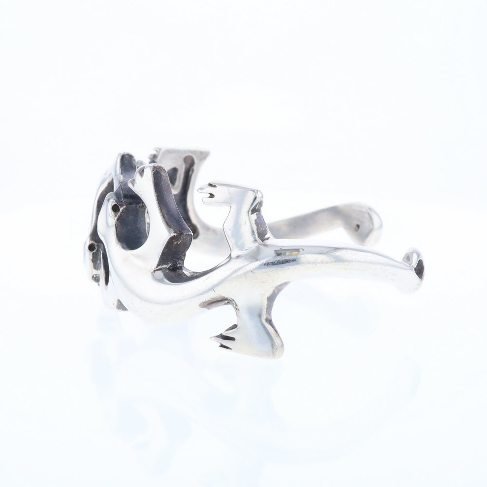 Sterling Silver Lizard Cuff Bracelet