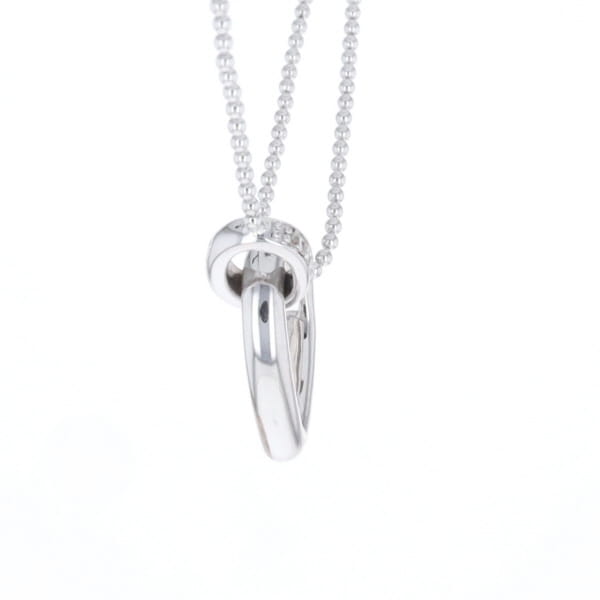 Diamond Clip Heart Necklace