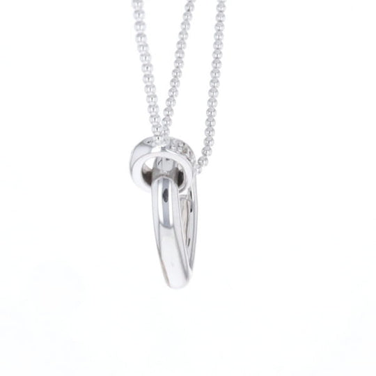 Diamond Clip Heart Necklace