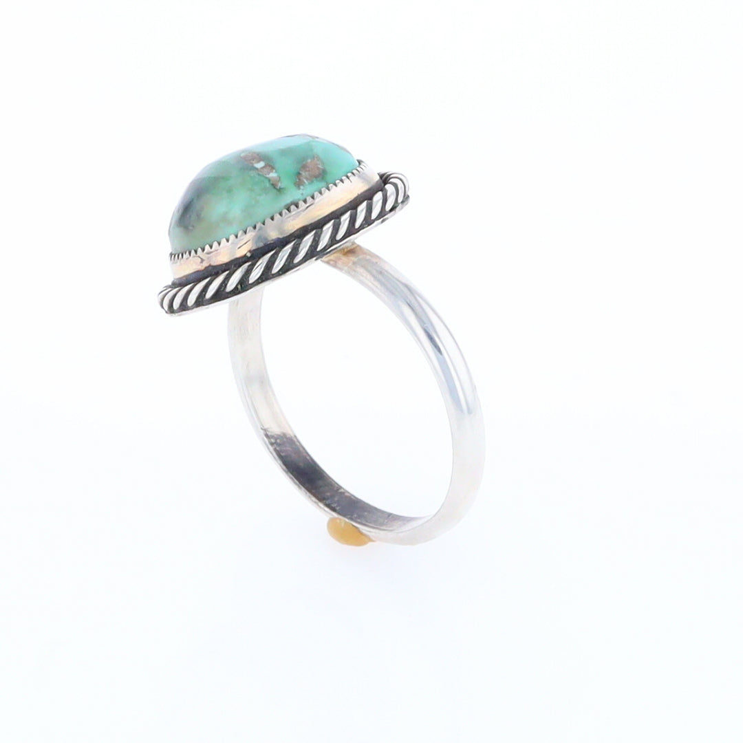 Bezel Set Turquoise Ring