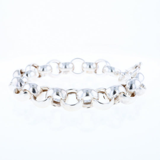 Silver Rolo Link Bracelet