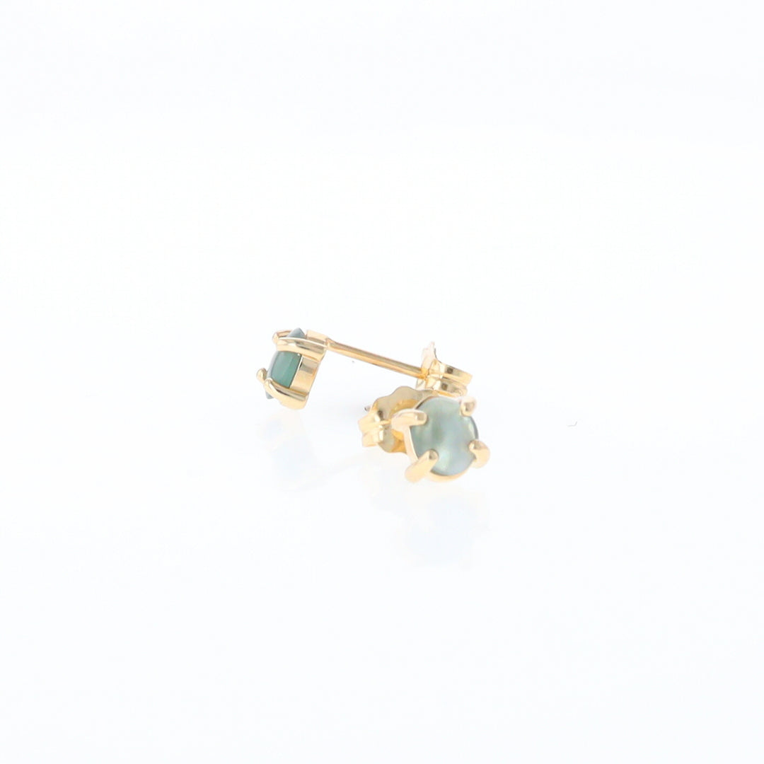 Cat's Eye Alexandrite Studs