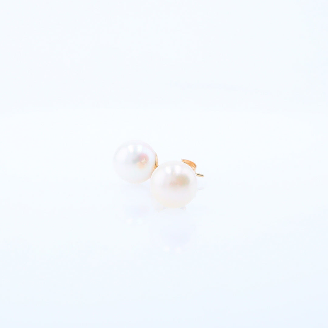 Pearl Stud Earrings