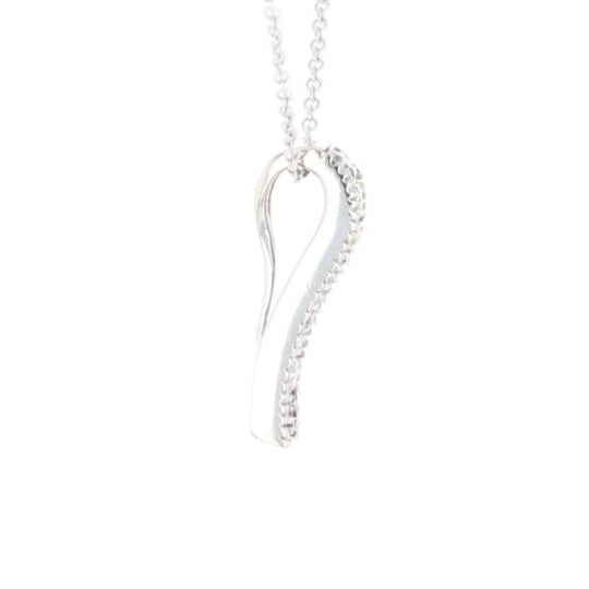 Multi-color Sapphire Necklace with Diamond Accents