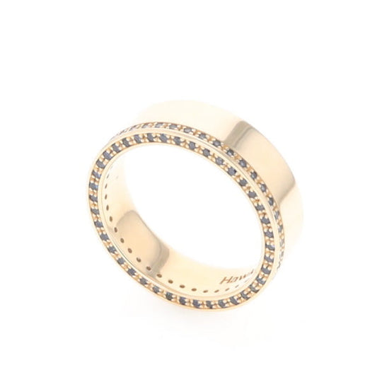 Men's Blue Sapphire Wedding Band Contemporary Design