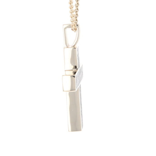 Meteorite Cross Pendant