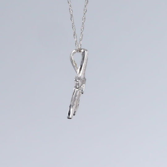 Opal Pendant Inlaid Realistic Star Fish Design