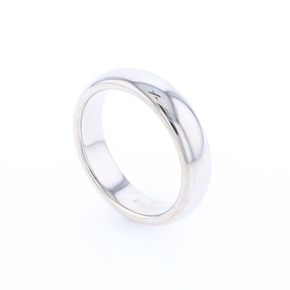 White Gold Wedding Band