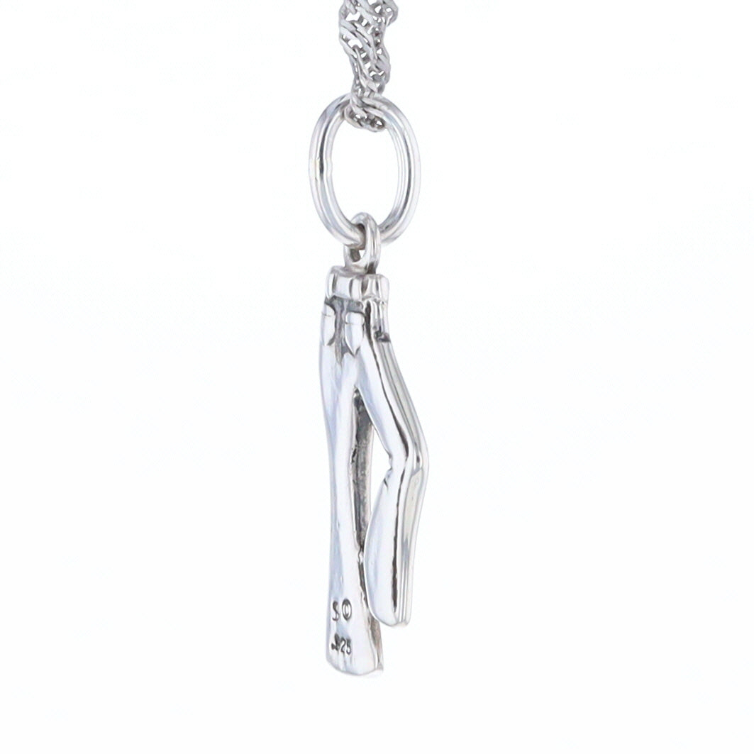 Sterling Silver Pants Charm