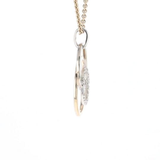 Two-Tone Interlocking Pendant