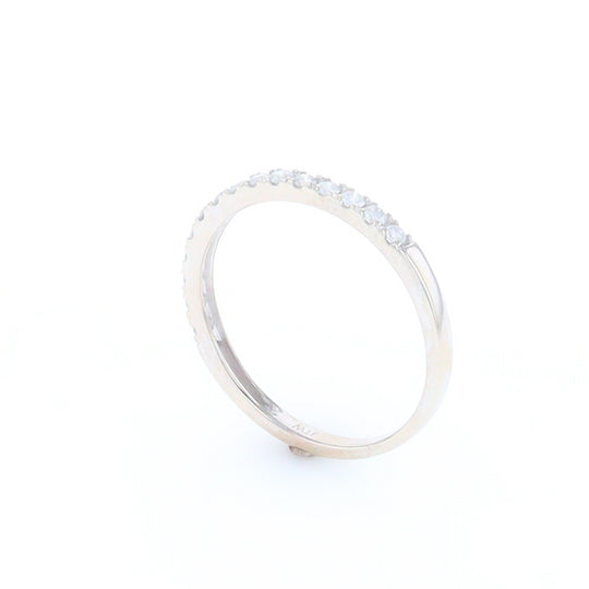 White Gold Diamond Wedding Band