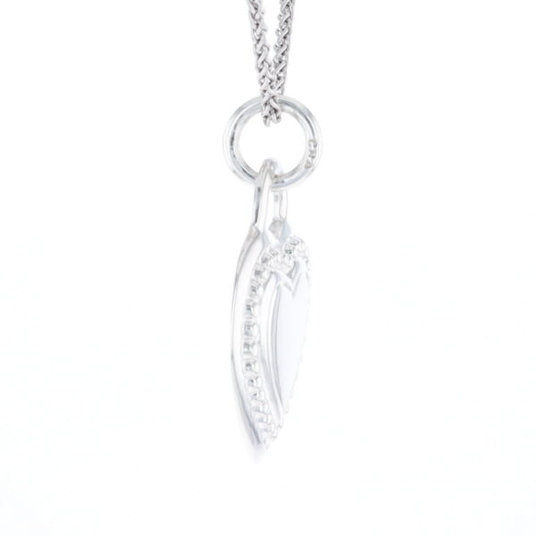 Judith Ripka Beaded Heart Pendant