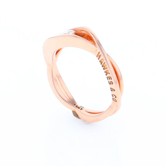 Entwined Bands of Love Ring (Ready to Ship)