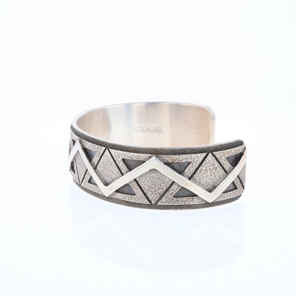 Native Zig Zag Cuff Bracelet