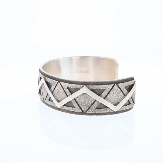 Native Zig Zag Cuff Bracelet