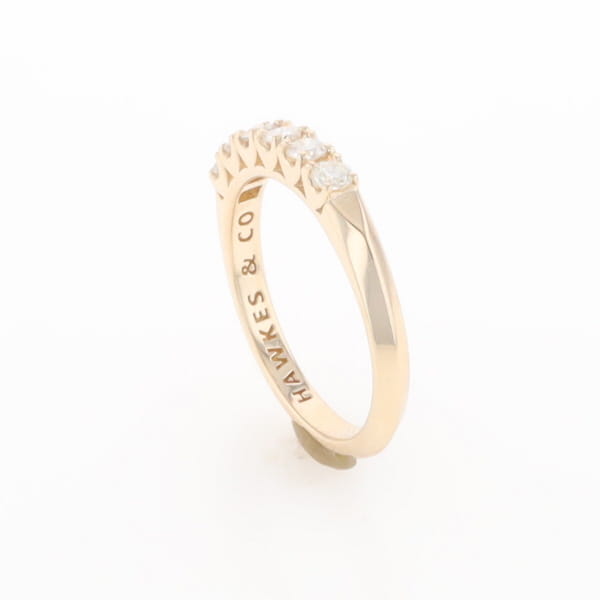 Vintage Style Wedding Band