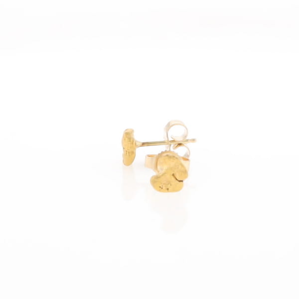 Natural Gold Nugget Earrings