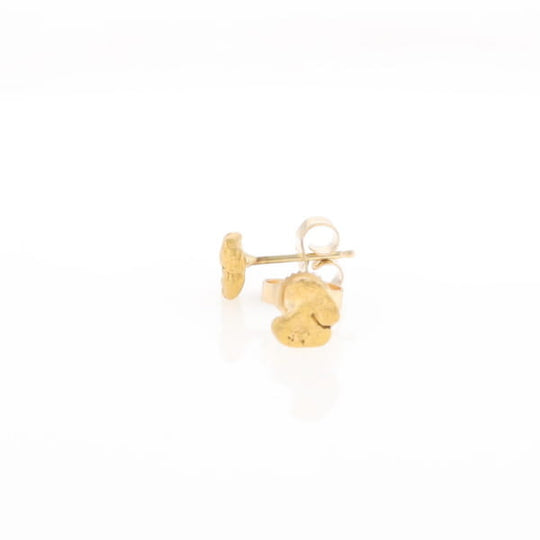 Natural Gold Nugget Earrings