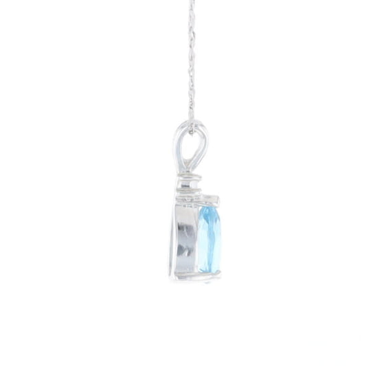 Blue Topaz Pendant