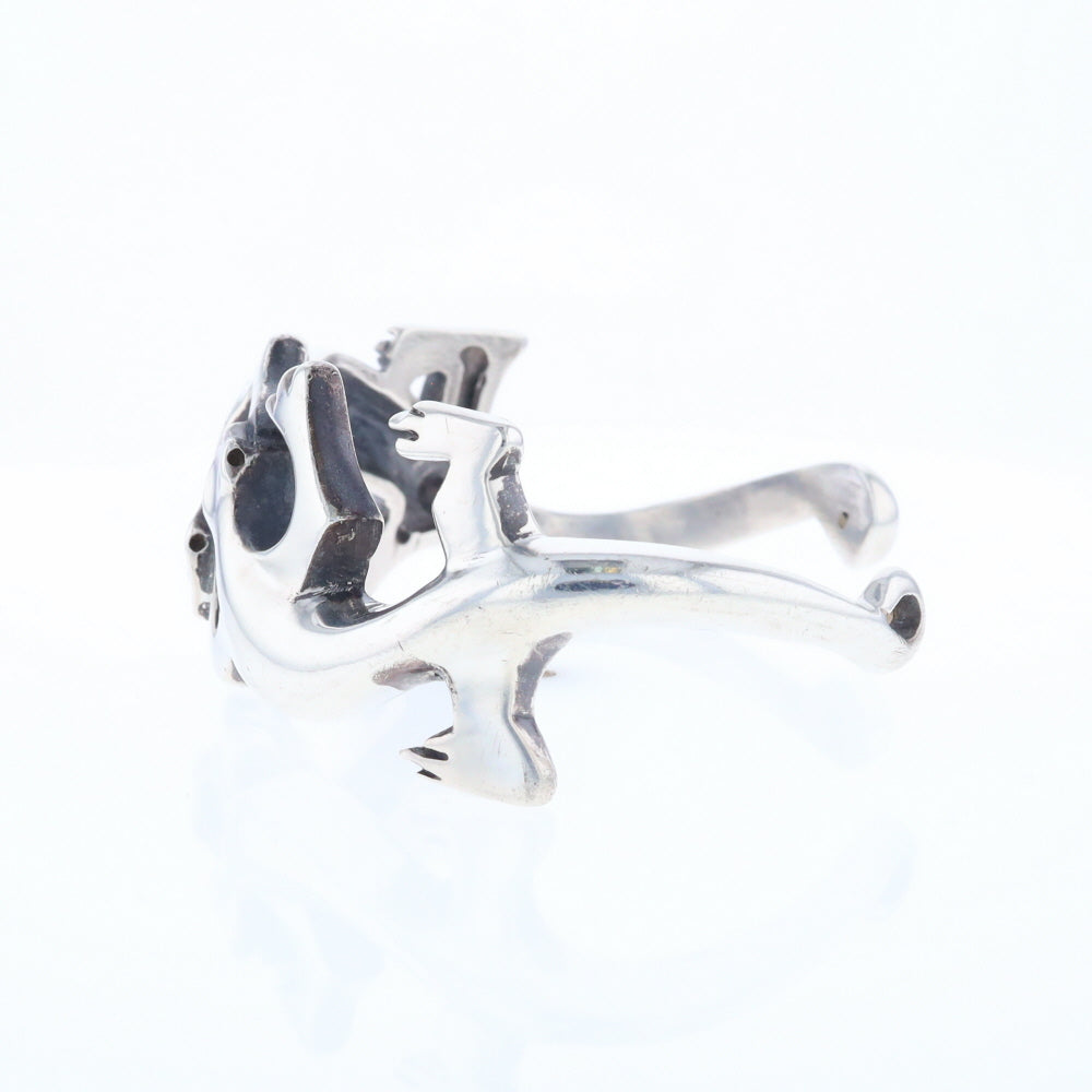 Sterling Silver Lizard Cuff Bracelet