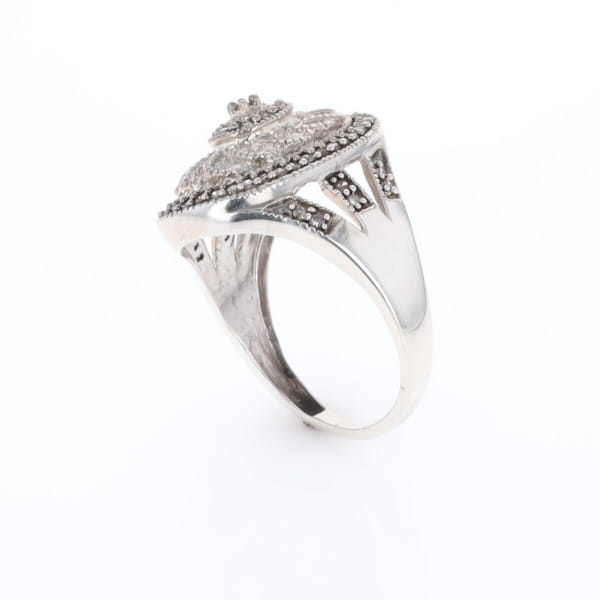 Open Work Filigree Design Ring