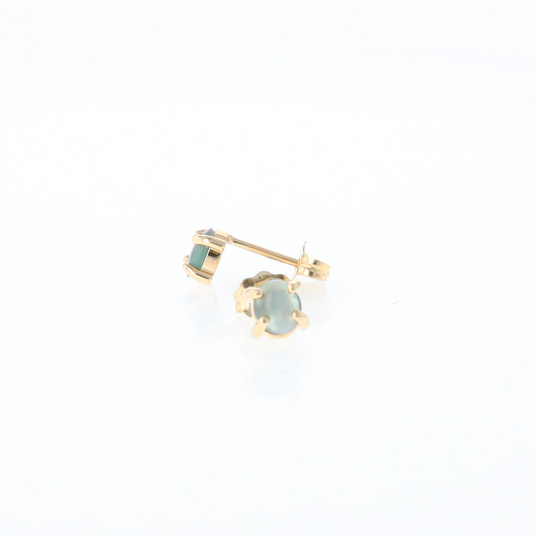 Cat's Eye Alexandrite Studs