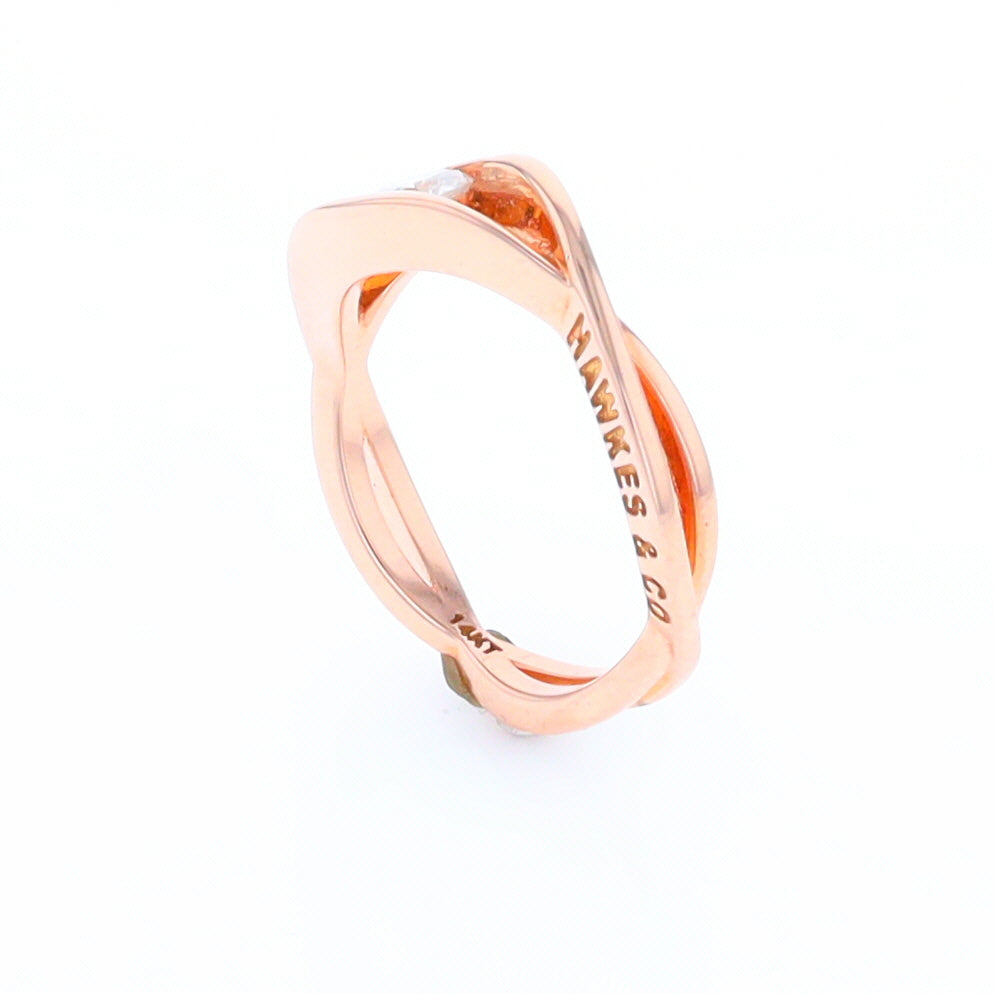 Entwined Bands of Love Ring (Ready to Ship)