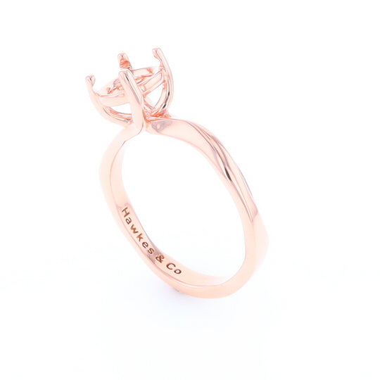 Tree Branch Solitaire Ring Semi-Mount