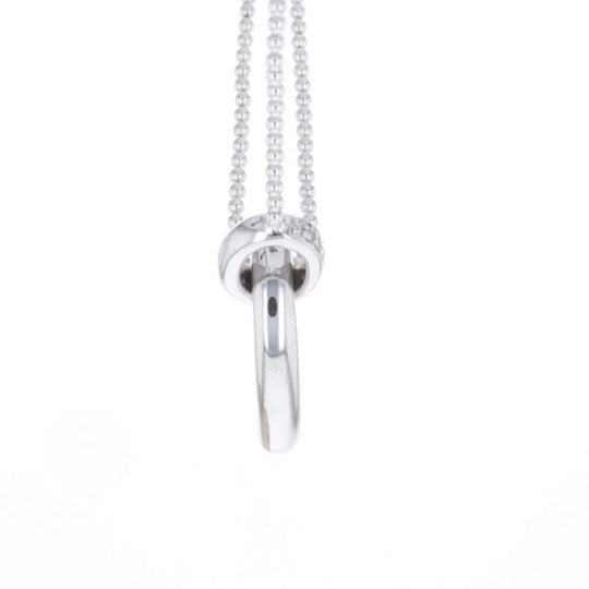 Diamond Clip Heart Necklace