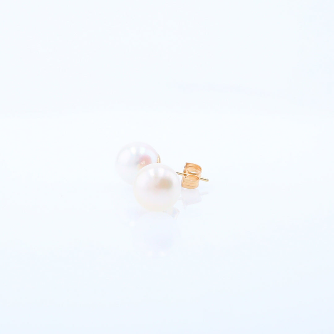 Pearl Stud Earrings