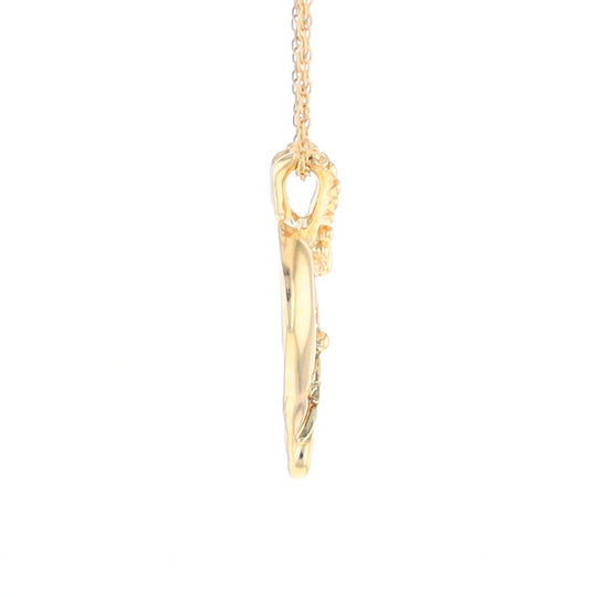 Black Hills Gold Open Heart Necklace