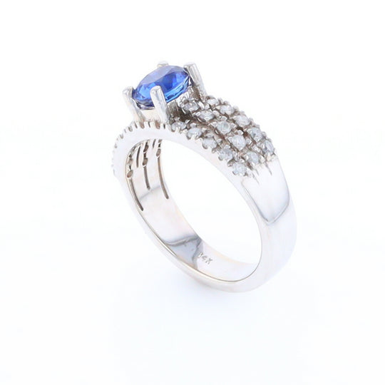 Sapphire Triple Band Ring