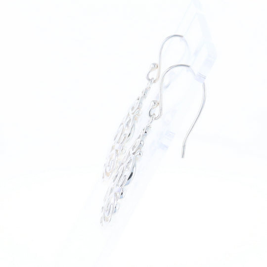 Drop Dangle Swirl Fishhook Earrings