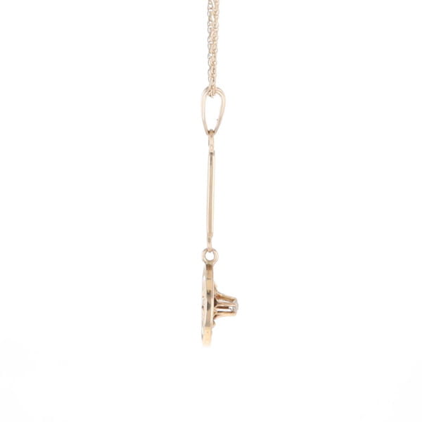 Buttercup Filigree Vintage Pendant