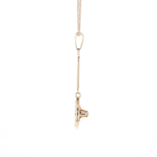 Buttercup Filigree Vintage Pendant